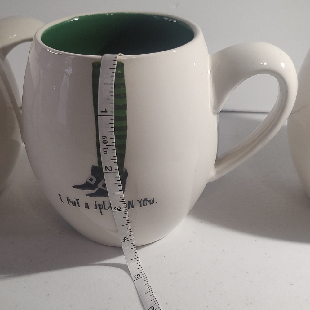 Rae Dunn Witch-Themed Mug Set - Black and White - Picture 9 of 9